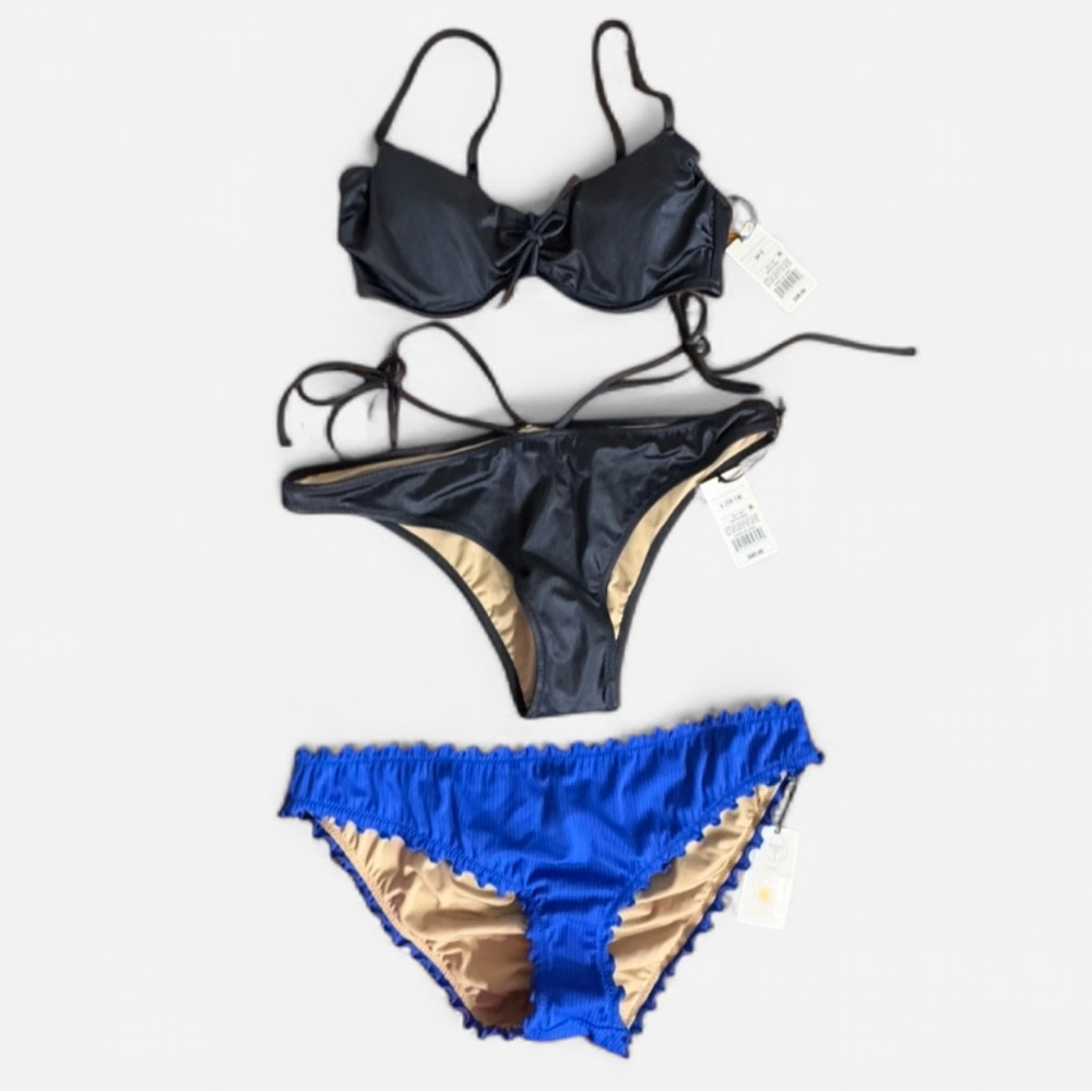 Blue Bikini Set - 34C, Large NWT